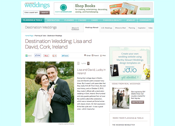 Katie Stoops Photography-Martha Stewart-Irish Wedding